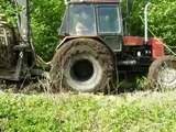Belarus Mtz 1025 in mud