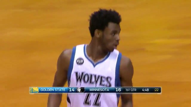 Stephen Curry's Amazing 3-Pointer | Warriors vs Timberwolves | March 21, 2016 | NBA 2015-16 Season