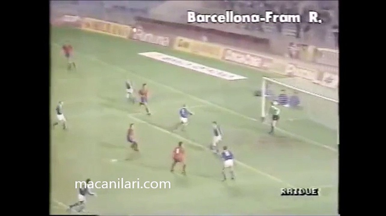 07.11.1990 - 1990-1991 UEFA Cup Winners' Cup 2nd Round 2nd Leg Barcelona 0-0 Fram Reykjavik