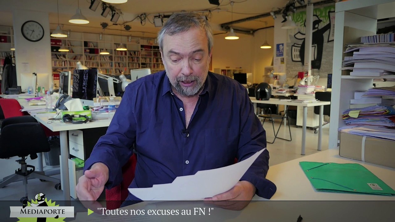 Toutes nos excuses au FN