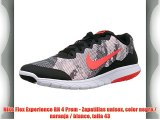 Nike Flex Experience RN 4 Prem - Zapatillas unisex color negro / naranja / blanco talla 43