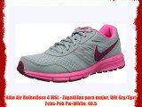 Nike Air Relentless 4 MSL - Zapatillas para mujer Wlf Gry/Sprt Fchs-Pnk Pw-White 40.5