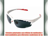 Para hombre y para mujer de LUNA BLANCA POLARIZADAS GAFAS DE SOL para el deporte con antirreflejo