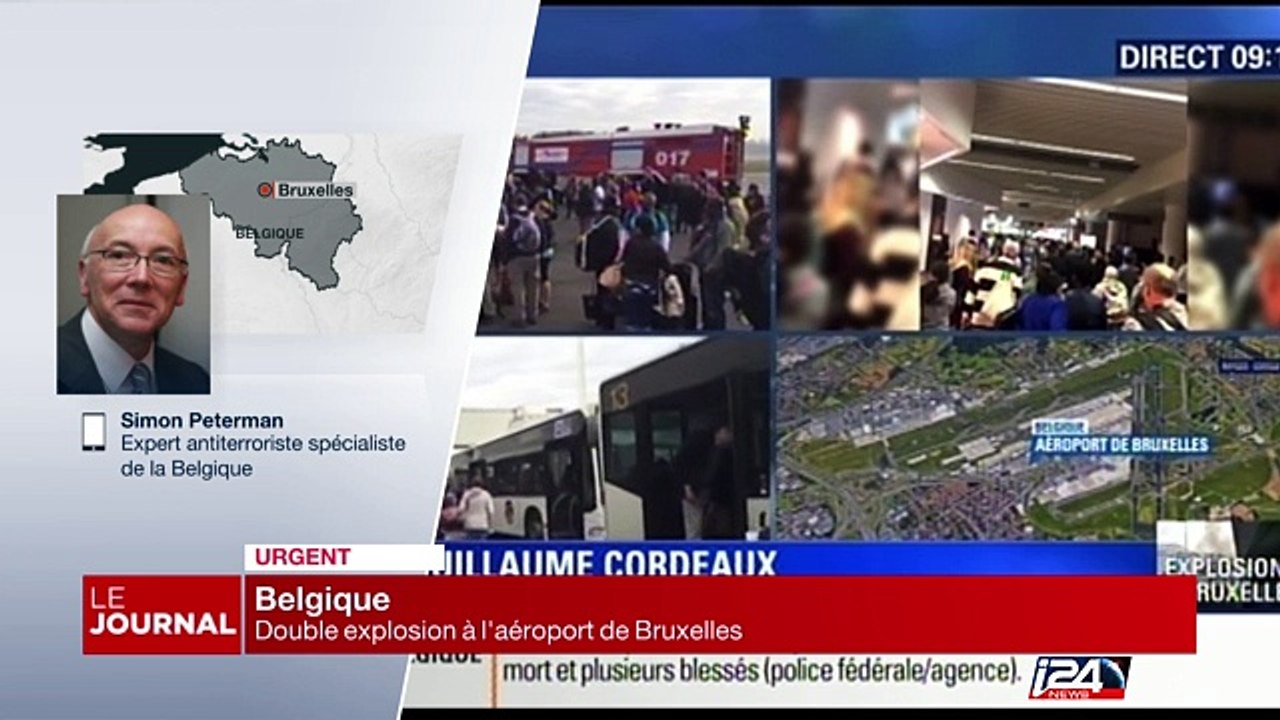"Il s'agit vraisemblablement d'un attentat", Simon Petterman, expert antiterroriste de la Belgique