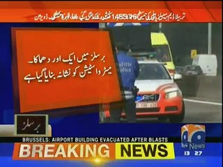 Blast At Metro Station In Brussels