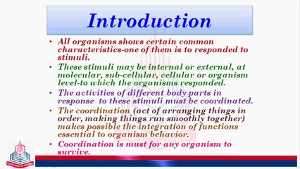 Introduction to Unicellular and Multicellular Coordination
