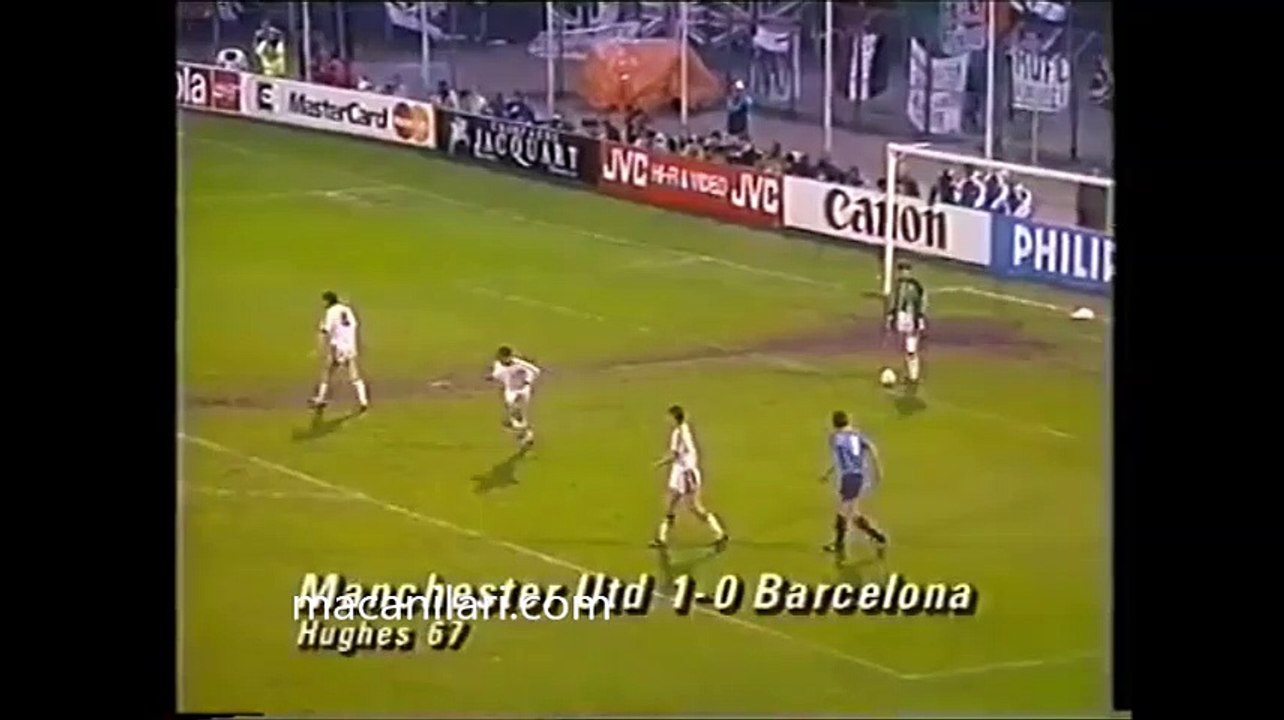 15.05.1991 - 1990-1991 UEFA Cup Winners' Cup Final Match Manchester United 2-1 Barcelona
