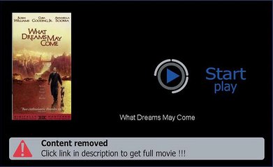 What dreams may come