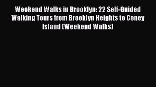 Read Weekend Walks in Brooklyn: 22 Self-Guided Walking Tours from Brooklyn Heights to Coney