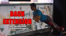 Vücut Geliştirme Hareketleri - Back Extension
