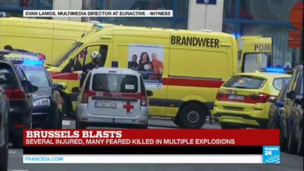 Brussels blasts: Witness talks of evacuation at Malbeek metro station
