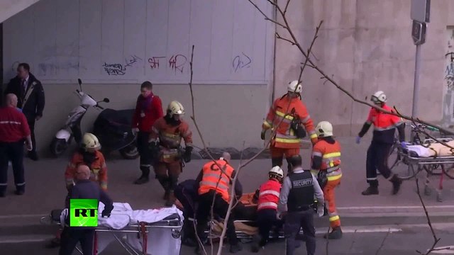 Два взрыва прогремели в метро Брюсселя