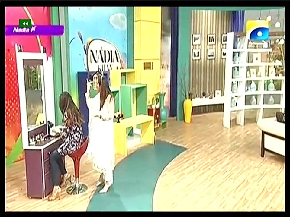 Nadia Khan Show - 22 March 2016 Part 1 - Makeup Tips By Fiza Ali