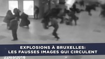 Explosions à Bruxelles: Les fausses images qui circulent