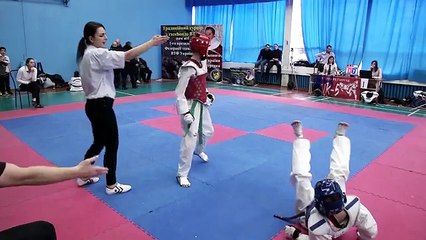 Традиційний турнір з тхеквондо День другий. Татамі А 291