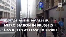 Watch: Chaos in Brussels metro after deadly terror attack