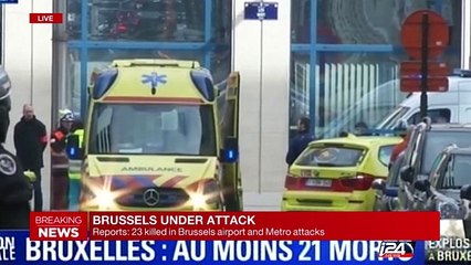 Download Video: Brussels under attack : 23 killed in Brussels airport and Metro Attacks