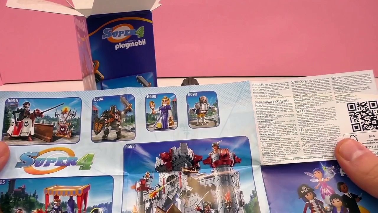 Playmobil Super 4 Français Le colosse noir Unboxing et Démo – Le plus grand personnage Pla