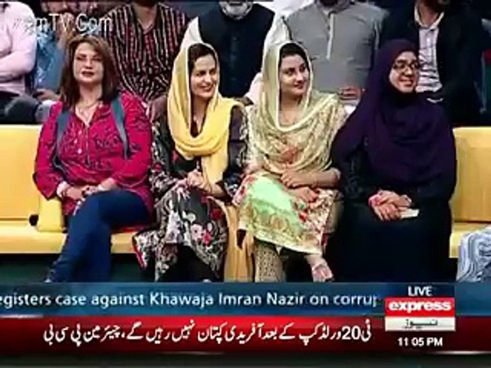Comedy on losing against India in T20 in Khabardar with Aftab Iqbal
