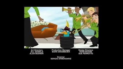 Phineas and Ferb Live And Let Drive End Credits