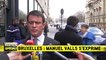 Bruxelles : "Nous sommes en guerre", a répété Manuel Valls
