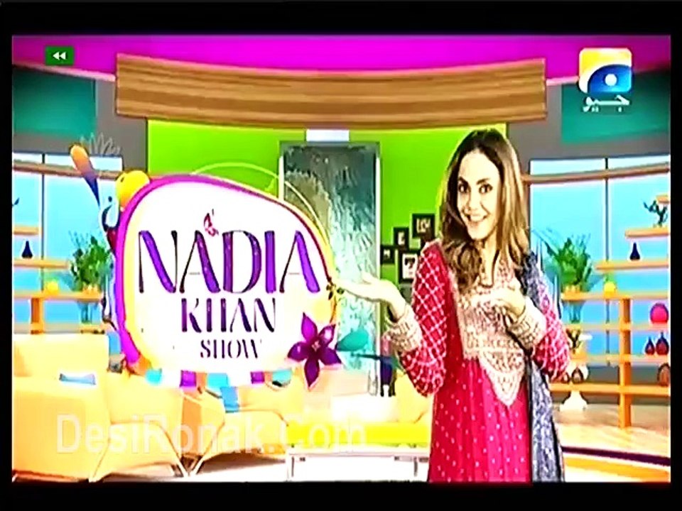 Nadia Khan Show - 22 March 2016 Part 4 - Makeup Tips By Fiza Ali