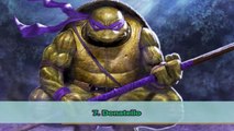Top 10 Strongest Teenage Mutant Ninja Turtles (Cartoon & Comics) Characters ᴴᴰ