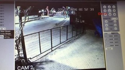 Bartın'da 3 Kişinin Yaralandığı Kaza Güvenlik Kamerasında