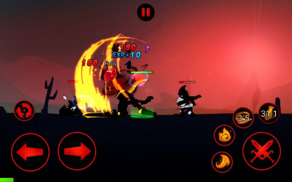 League of Stickman Free - Android gameplay PlayRawNow