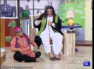 Azizi as Astrologist - Very Funny - Hasb e Haal on Dunya News