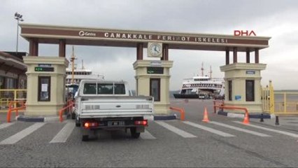 Çanakkale Gökçeada ve Bozcaada'ya Deniz Ulaşımı Durdu