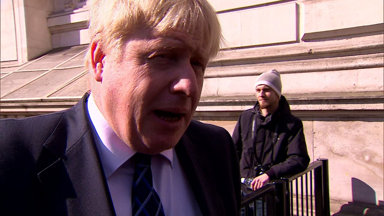 Boris Johnson: Security being stepped up for re...