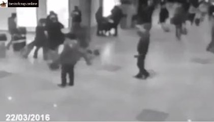 Brussels Airport Attack CCTV EXCLUSIVE Footage FROM INSIDE #BrusselsTerroristAttacks