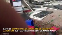 Attentats à Bruxelles, dans le grand hall des départs