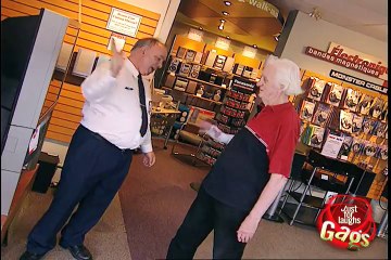 Epic Old Man - TV Thief Gag