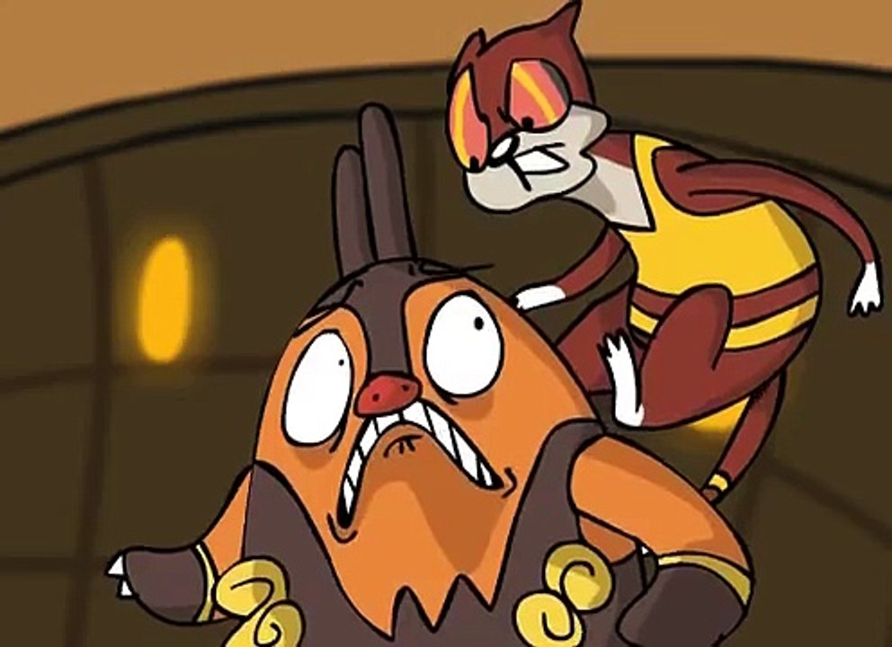 Pokemon Parody-PIGNITE Vs. Watchog
