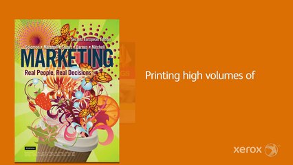 The Next Generation of Production Inkjet Technology: Xerox® Trivor™ 2400 Inkjet Press