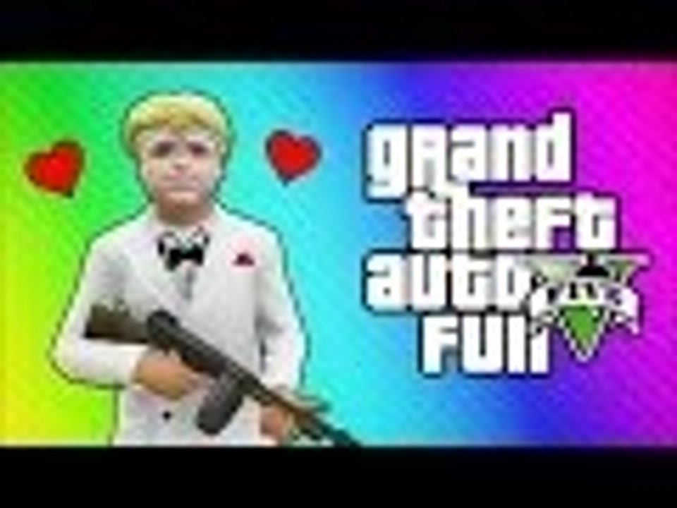 GTA 5 Funny Moments- Valentines Day Massacre DLC! (GTA V Online)