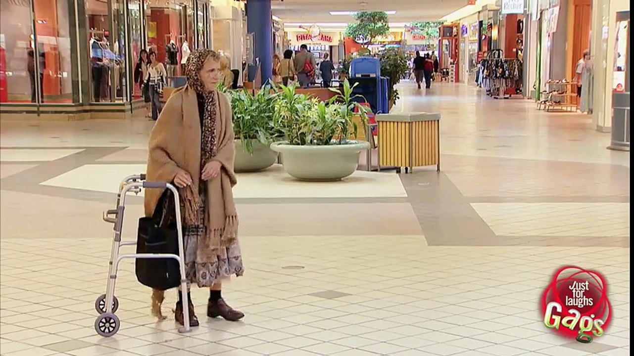 Squeaking Grandma Prank