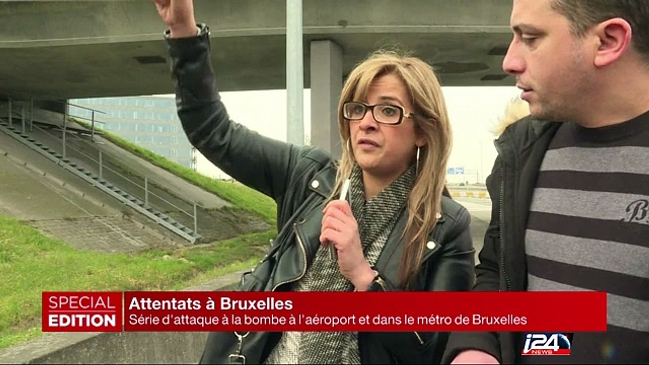 "On a vu le plafond se fissurer, il y avait des blessés par terre", Témoignages des explosions de l'aéroport