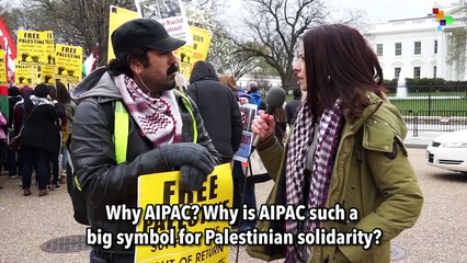 Abby Martin Reports from the AIPAC Protests