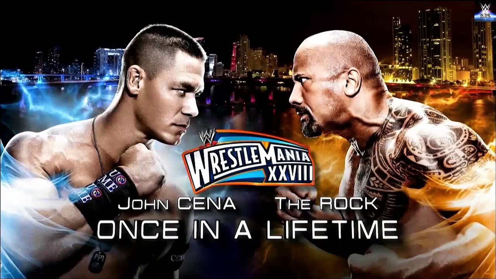 the rock vs john cena wrestlemania 29 wallpaper