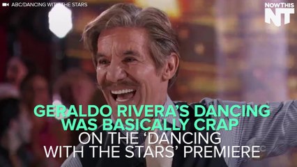 Geraldo Rivera Struggles On 'Dancing With The Stars'