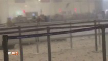 Attentat à Bruxelles - Belgique: Au Moment de l'EXPLOSION de la Bombe à l'aéroport | Belgium attack