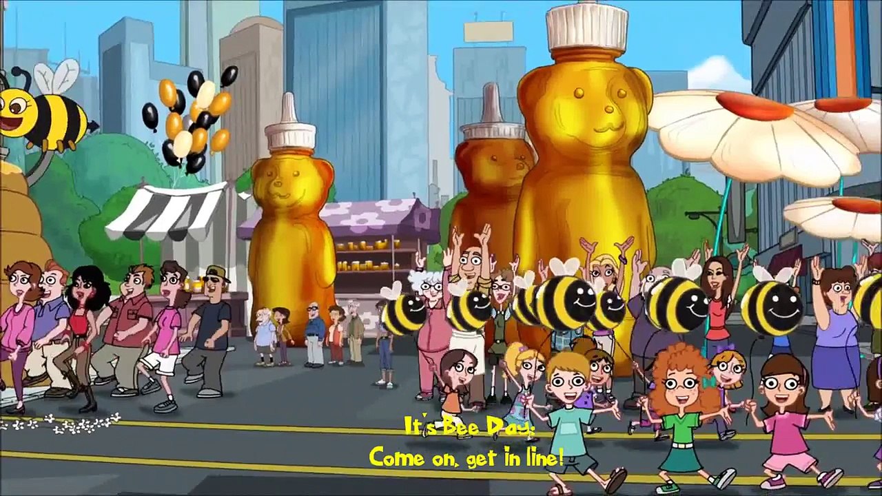Phineas and Ferb Bee Day Lyrics
