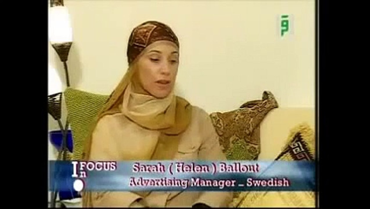 Swedish Woman Converted to Islam Sarah
