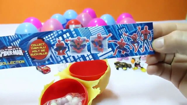 Play Doh Peppa Pig Kinder Surprise eggs Barbie Frozen Mickey Mouse Disney Cars Spongebob