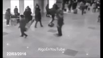 VIDEO Momento exacto de atentado en aeropuerto de Bruselas
