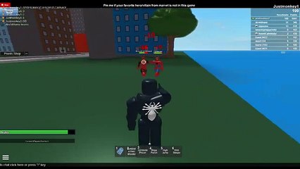 Spider-man vs. Venom vs. Carnage killer (Roblox Battle)