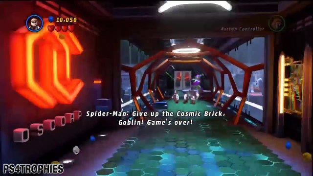 LEGO Marvel Super Heroes Walkthrough - Level 3 (Exploratory Laboratory) Spider-Man vs Venom
